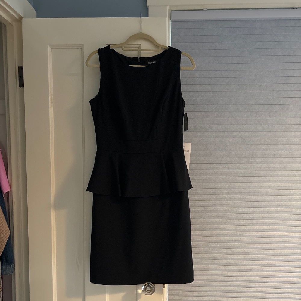 Ellen Tracy Size 8 Tags on Black Dress